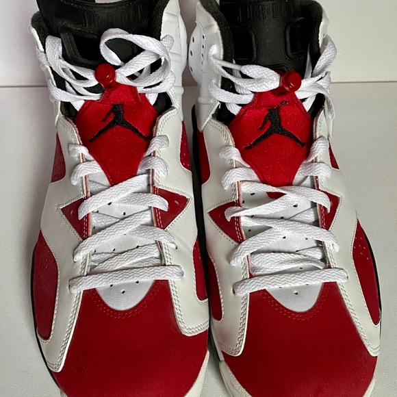 MINT CONDITION 2014 Air Jordan 6 'Carmine' - Picture 2 of 12